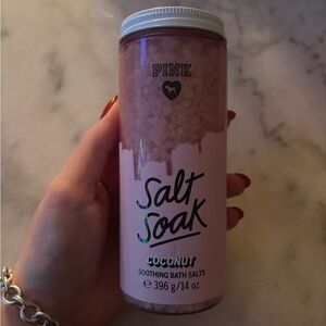 PINK Victoria's Secret Coconut Salt Soak - Pink